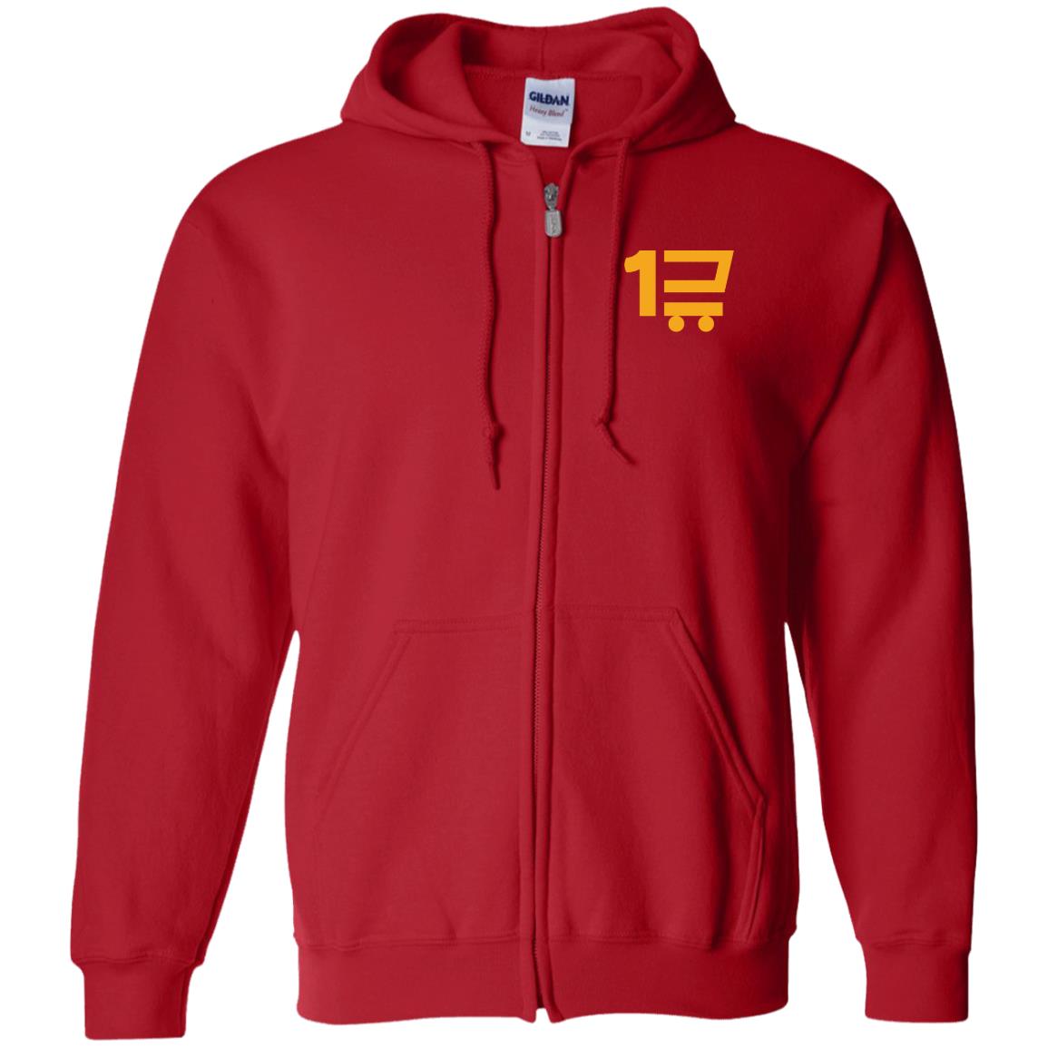 G186 Zip Up Hooded Sweatshirt