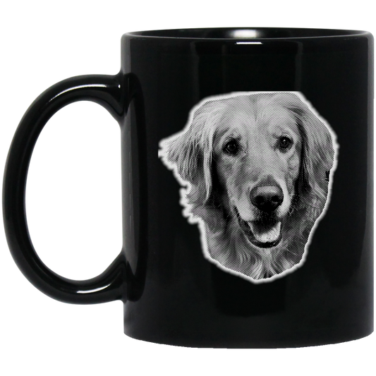 Otis Black 11oz Mug